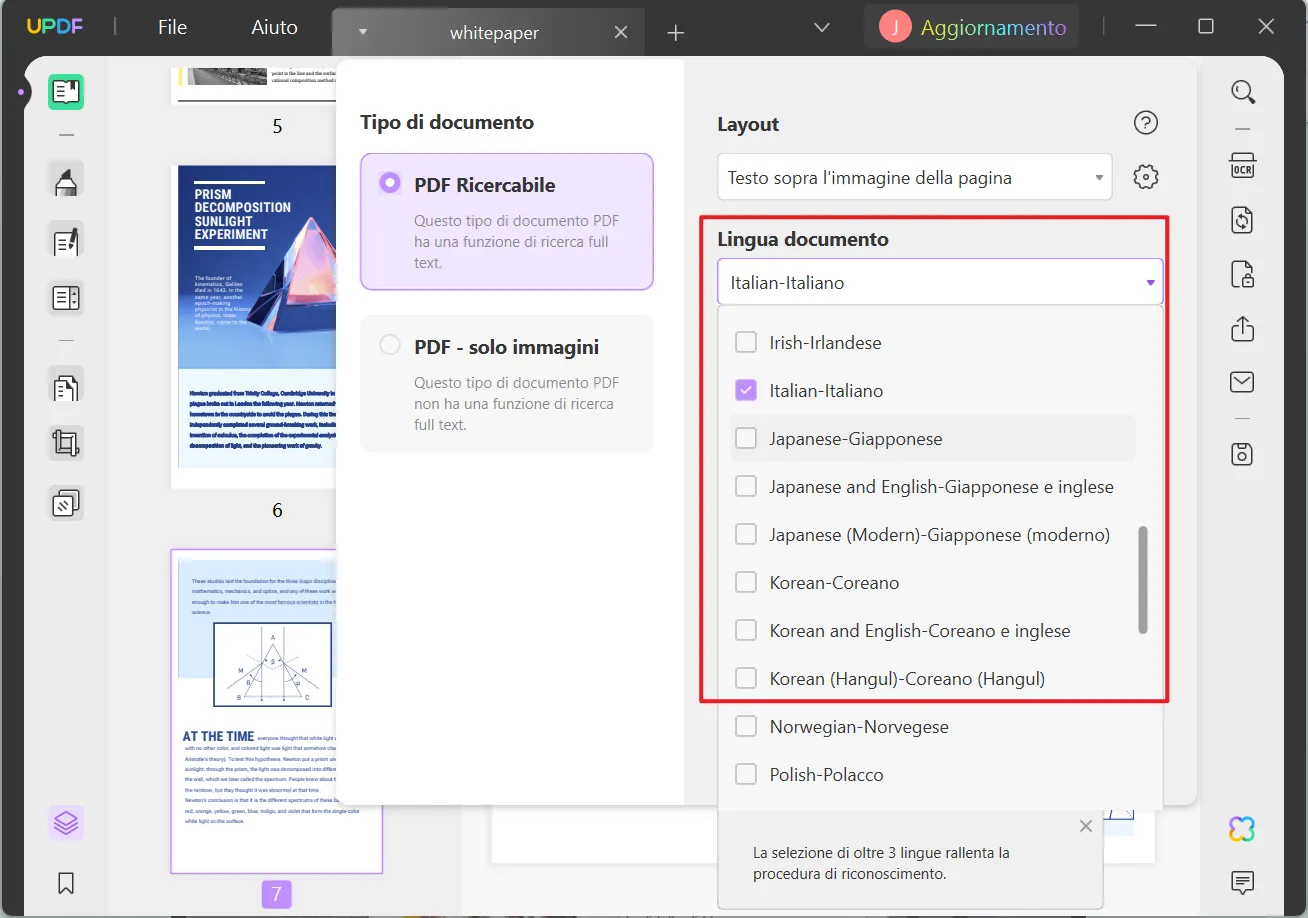 Convertire scrittura a mano in testo digitalizzato