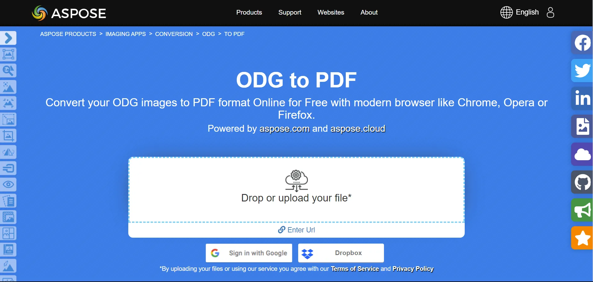 ODG to PDF aspose online