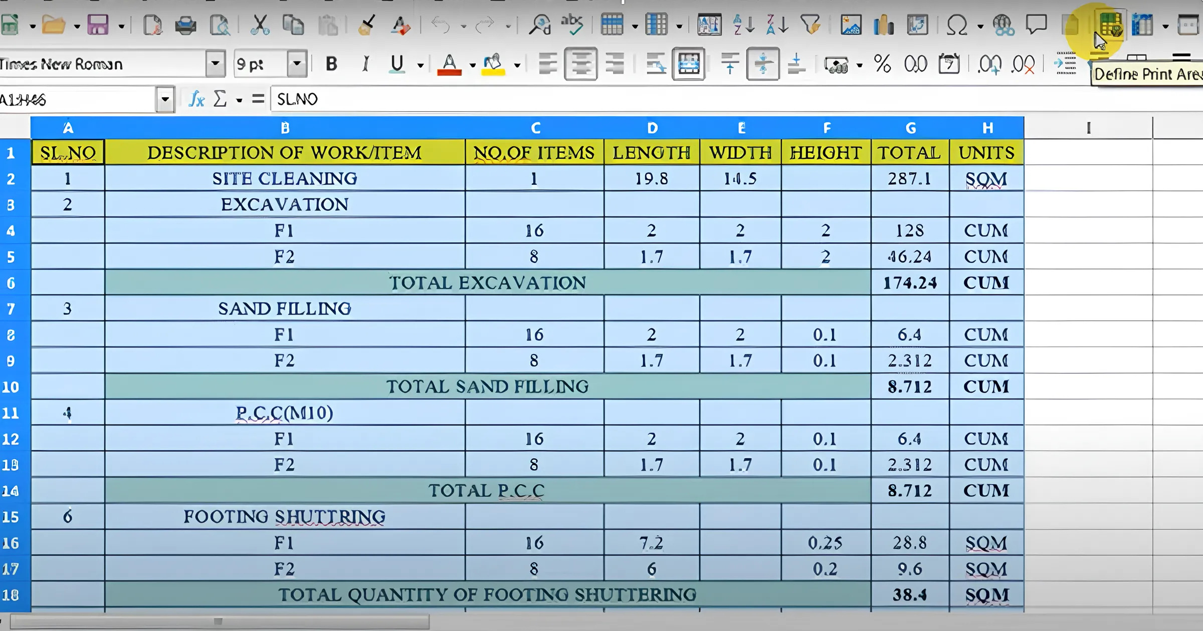 Converti ODS in PDF con LibreOffice Calc