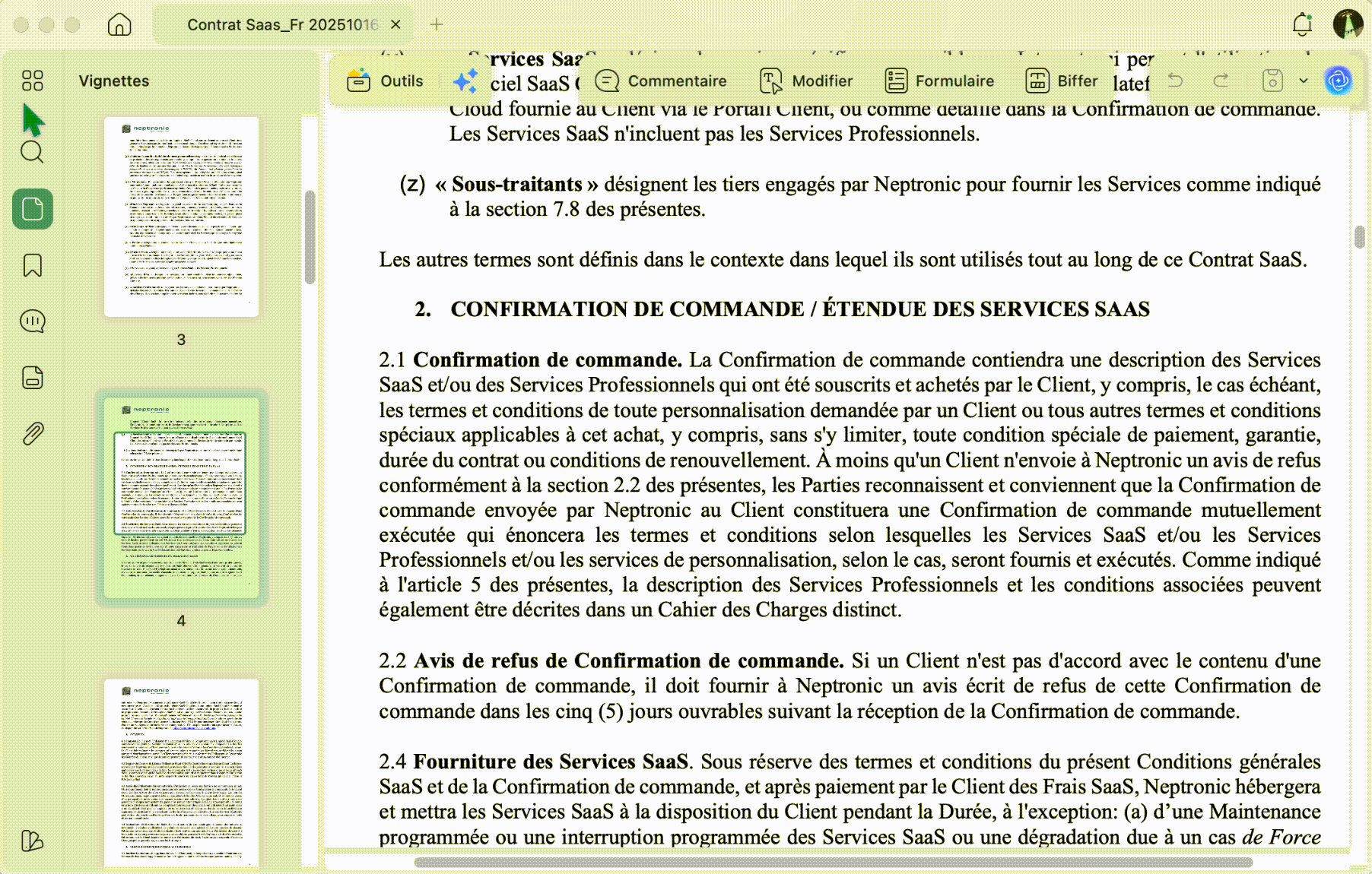 Comment éditer un PDF sur Mac