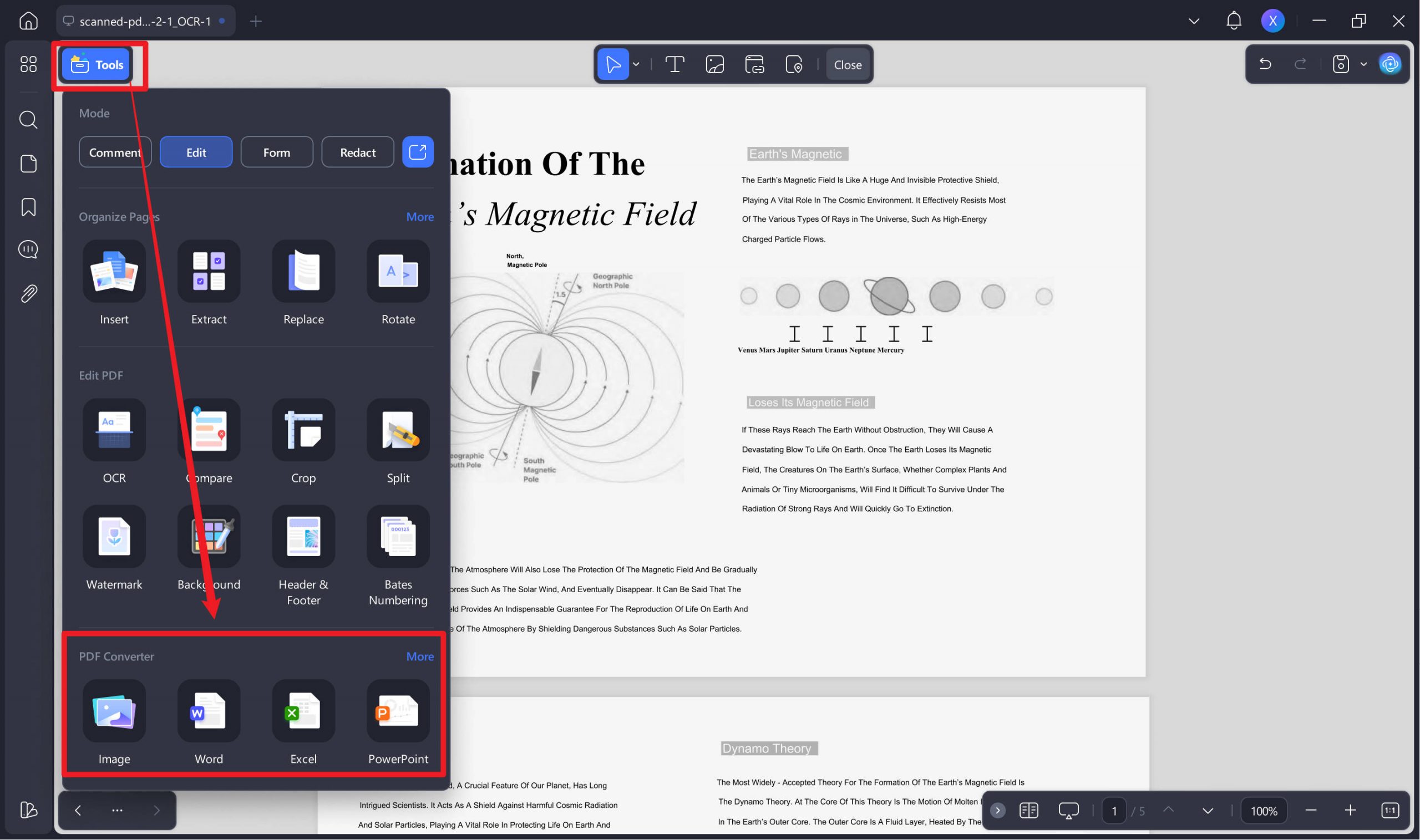 how to convert pdf to word without losing formatting export pdf in updf