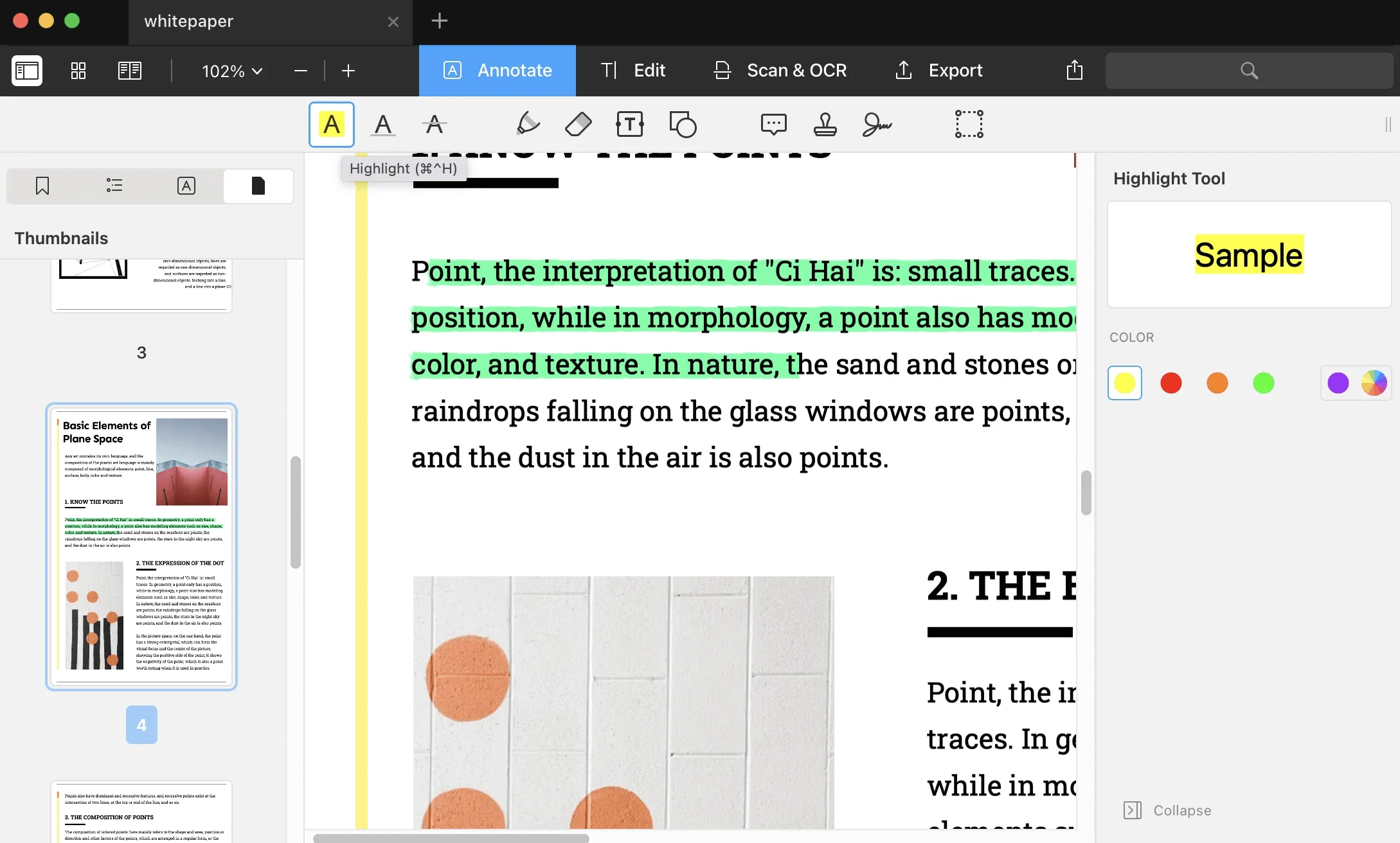 pdf highlighter mac pdf expert