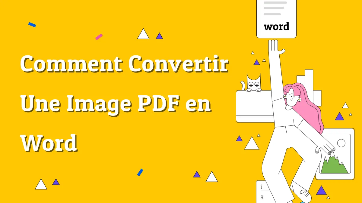 Comment convertir une image PDF scanné vers Word? (Résolu en 4 étapes)