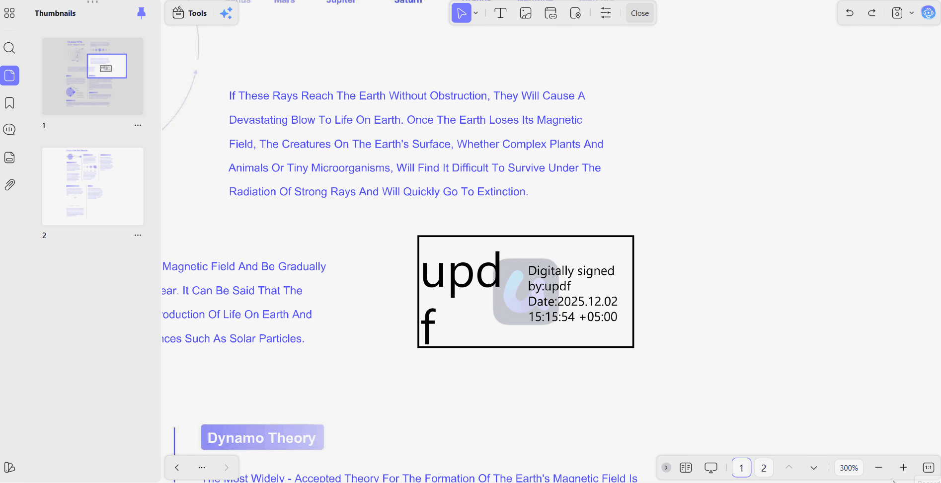 remove digital locked signature updf