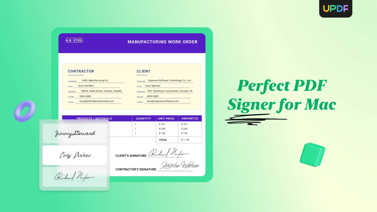 Your Perfect PDF Signer for Mac: A Guide to the Top 5 Choices in 2024