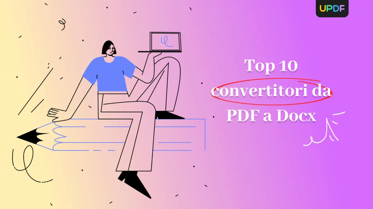 Top 10 convertitori da PDF a Docx nel 2024
