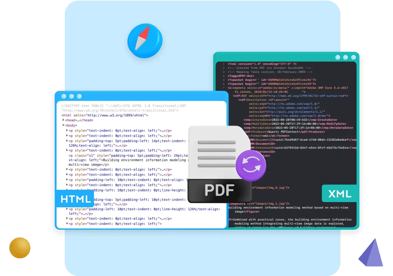 Convert PDF to HTML with UPDF