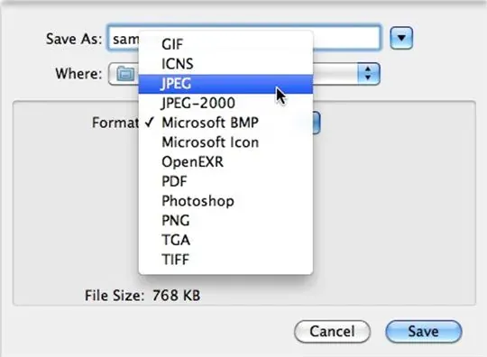 BMP to PDF with Preview