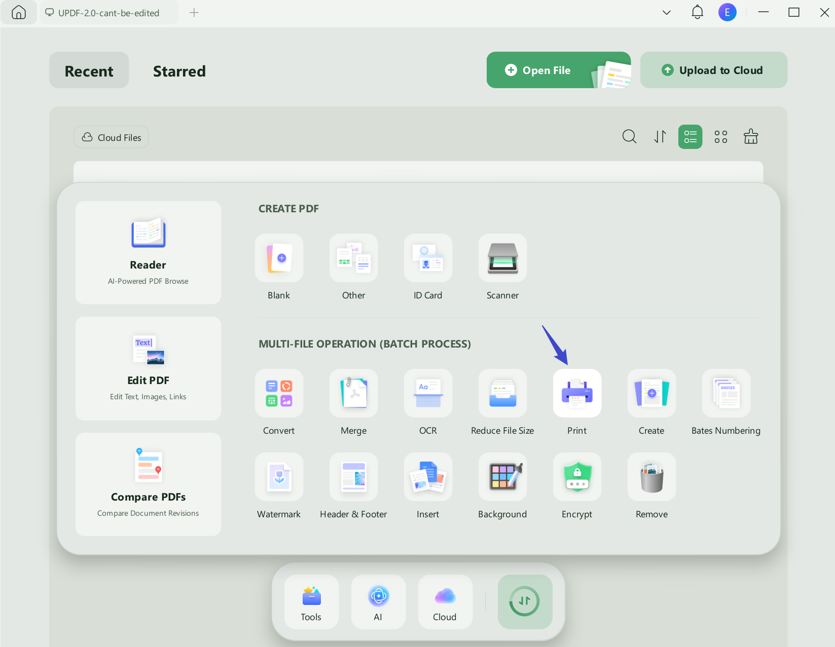 resize pdf to a4 the batch print option