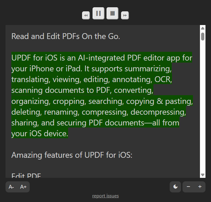 read aloud chrome extension