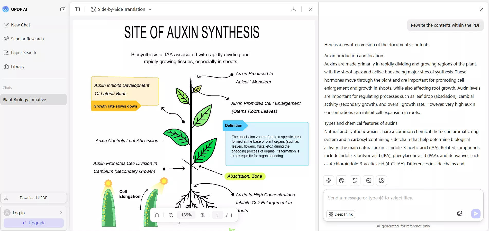rewrite the contents within the pdf