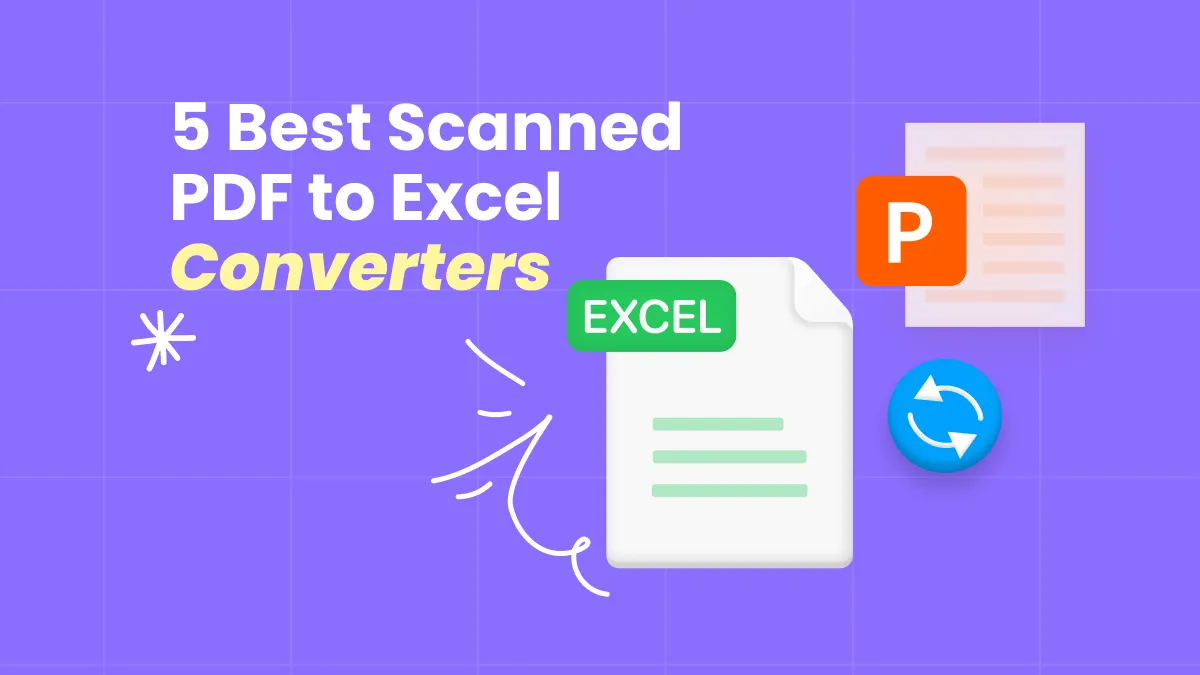 5 Best Scanned PDF to Excel Converters in 2024