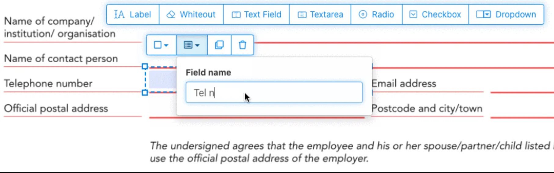 Sejda fillable pdf creator