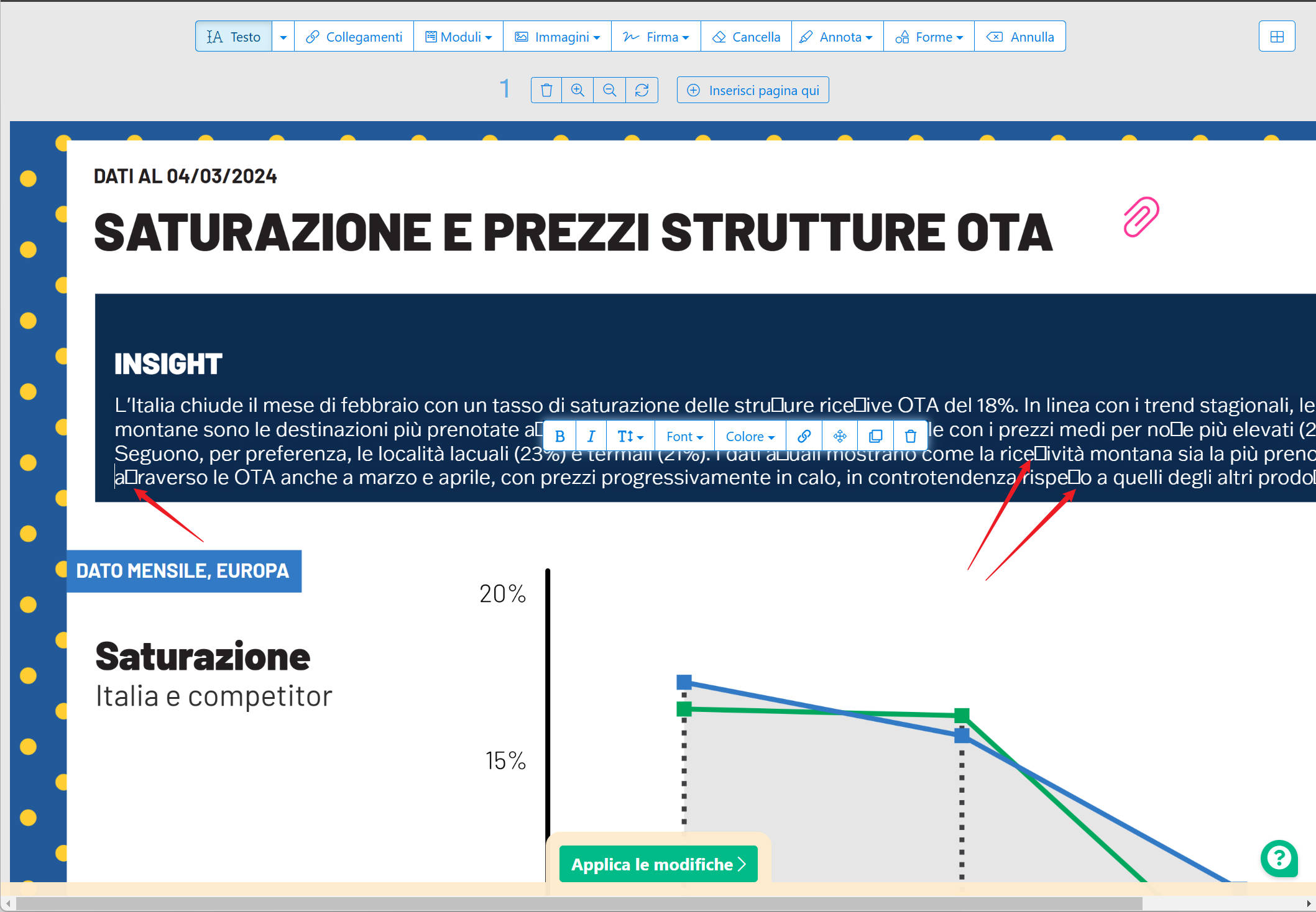 Riconoscimento completo dei caratteri