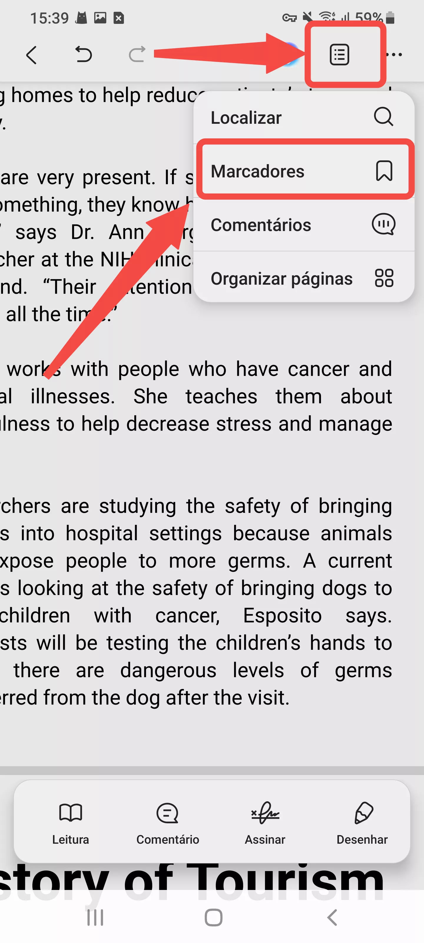 adicionar novo marcador