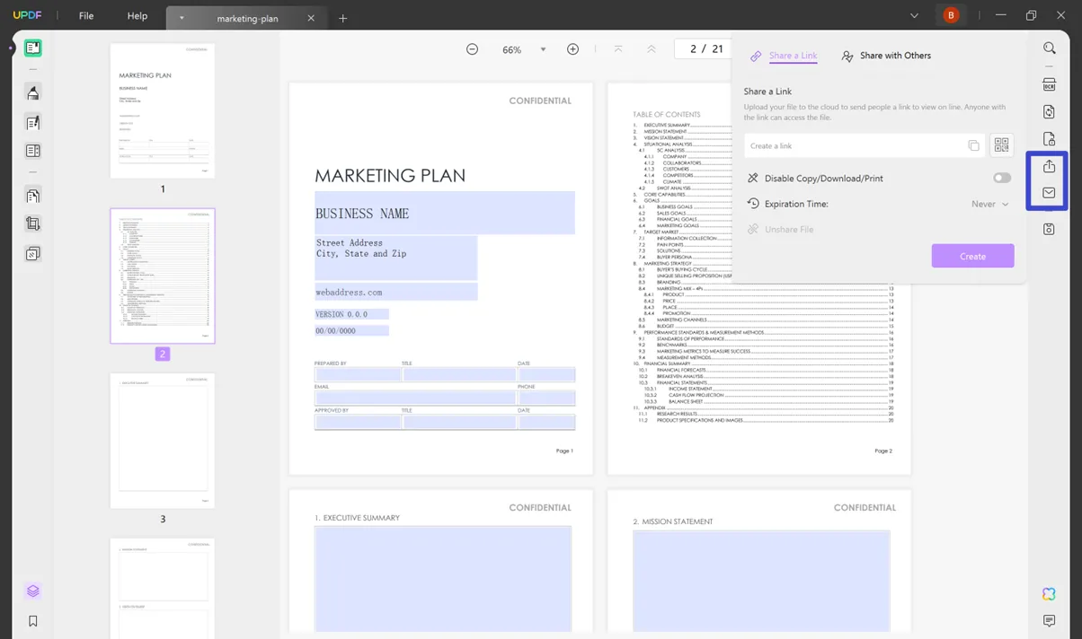 add checkboxes in pdf updf