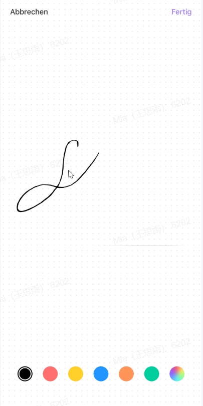 updf sign de ios
