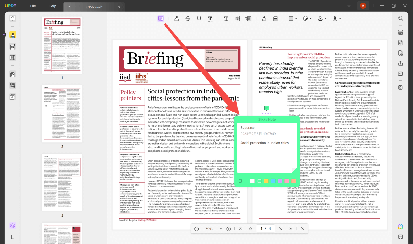 how to summarize a research article determine the focus