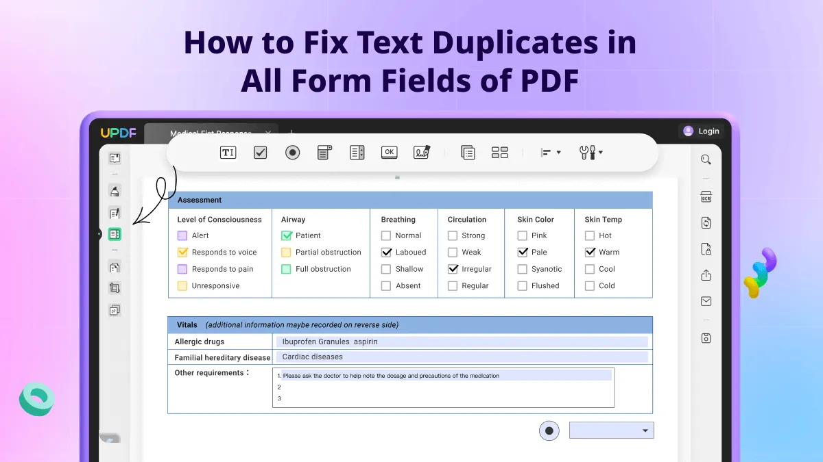 Cómo Corregir la Duplicación de Texto en Todos los Campos de Formulario de un PDF