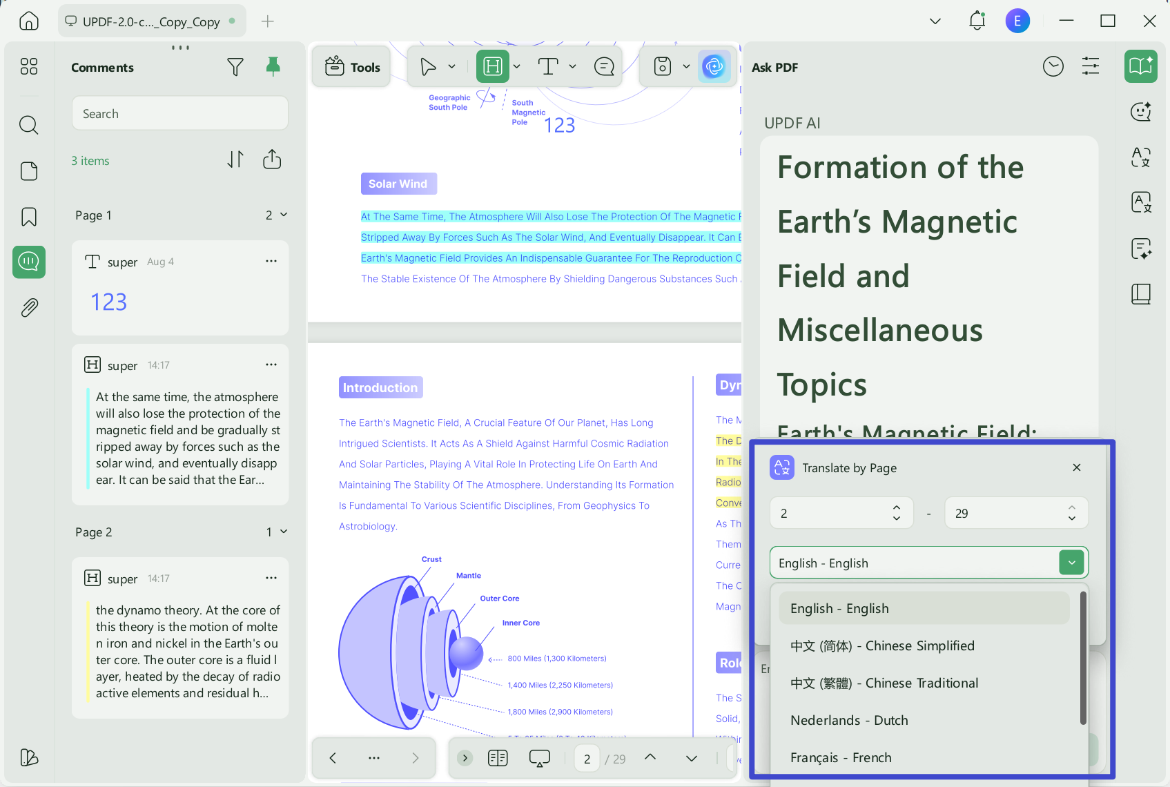 how to find highlighted text in pdf Multi-lingual PDF translation