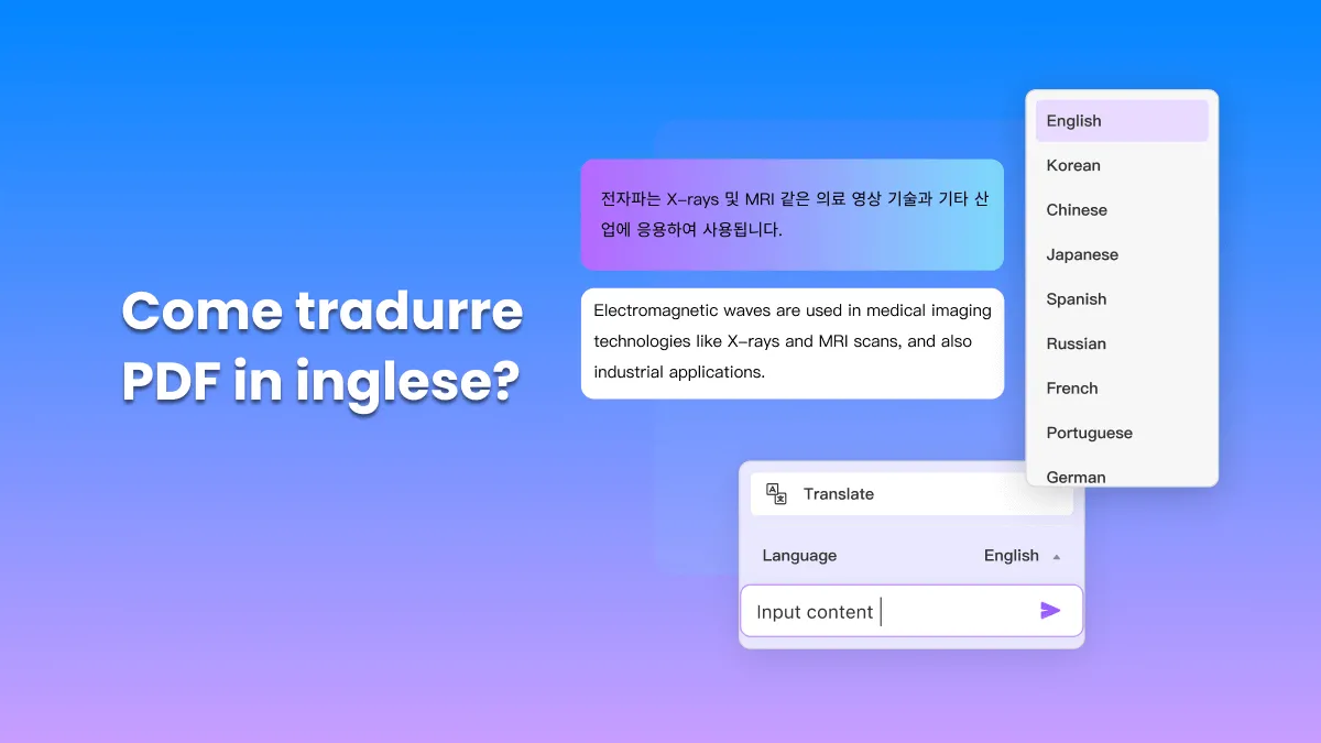 Come tradurre PDF in inglese? (Passaggi con le immagini)