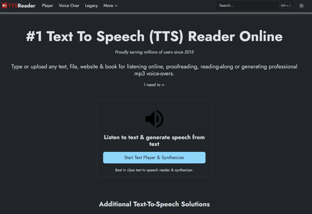 research paper audio reader