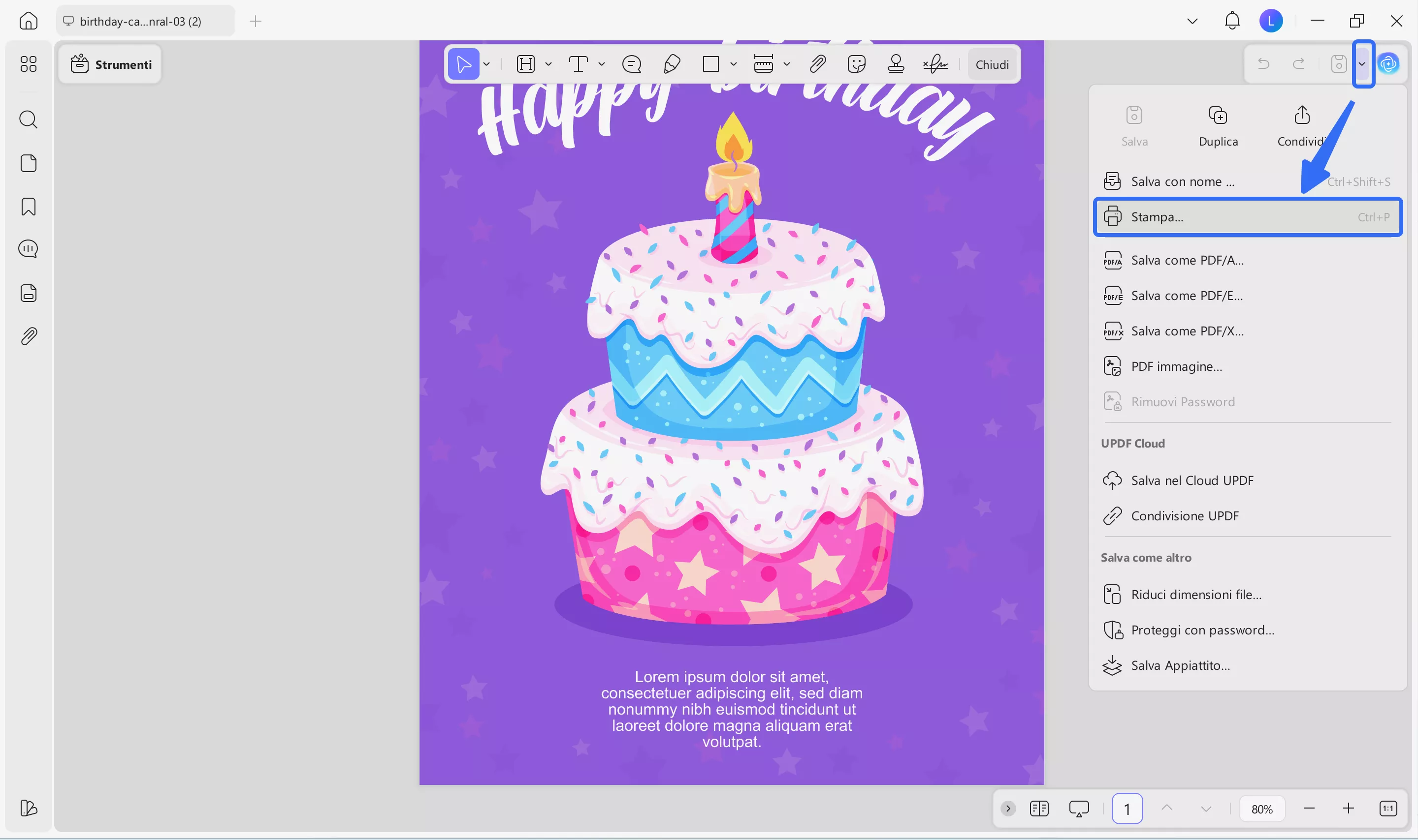 print birthday wishes for wife