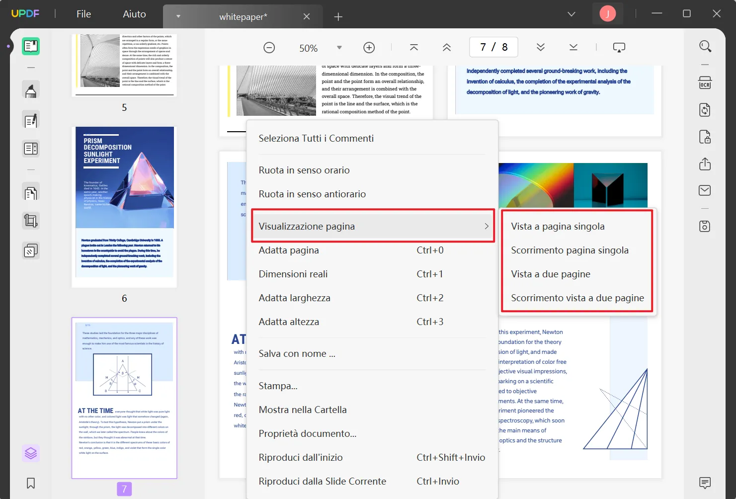 Leggi libri PDF in 4 modalità