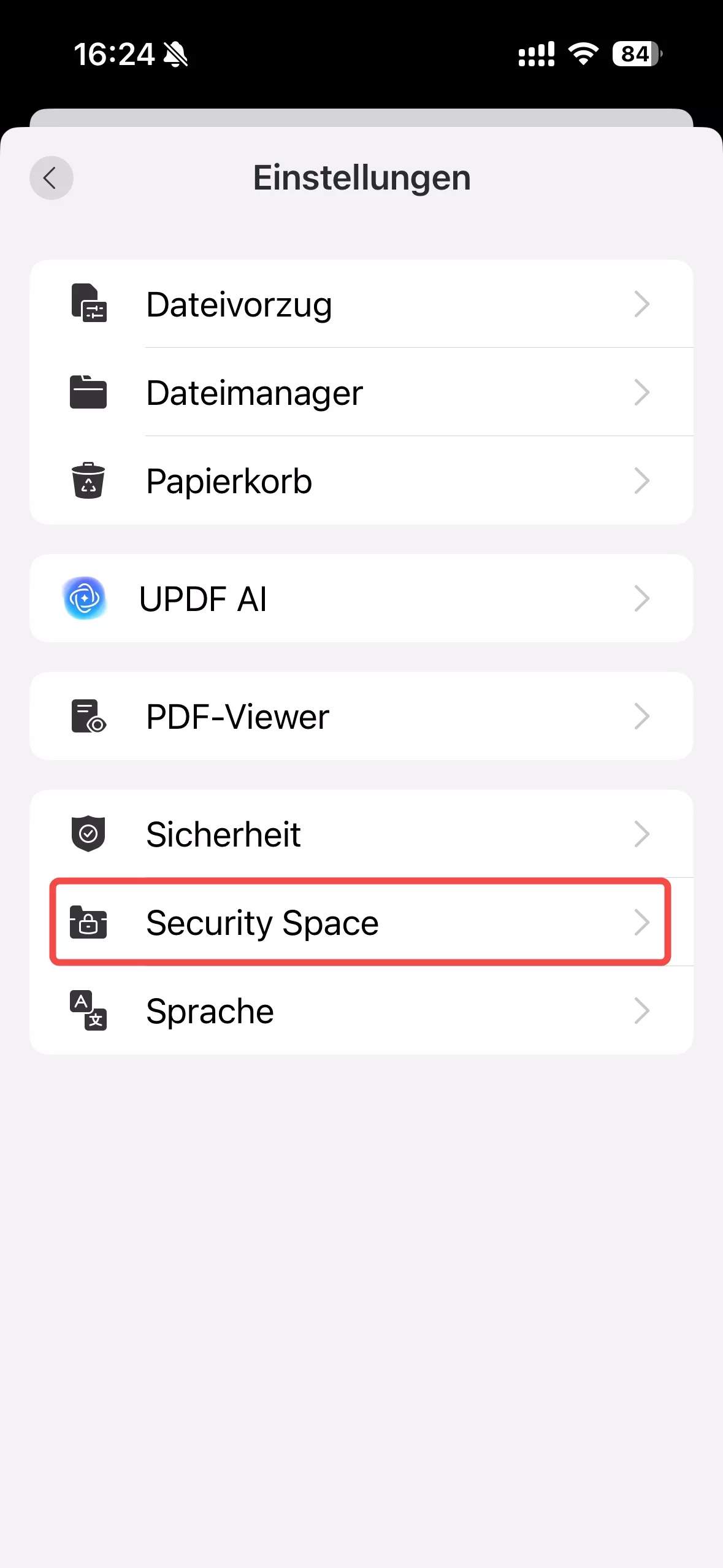 Security Space - ios