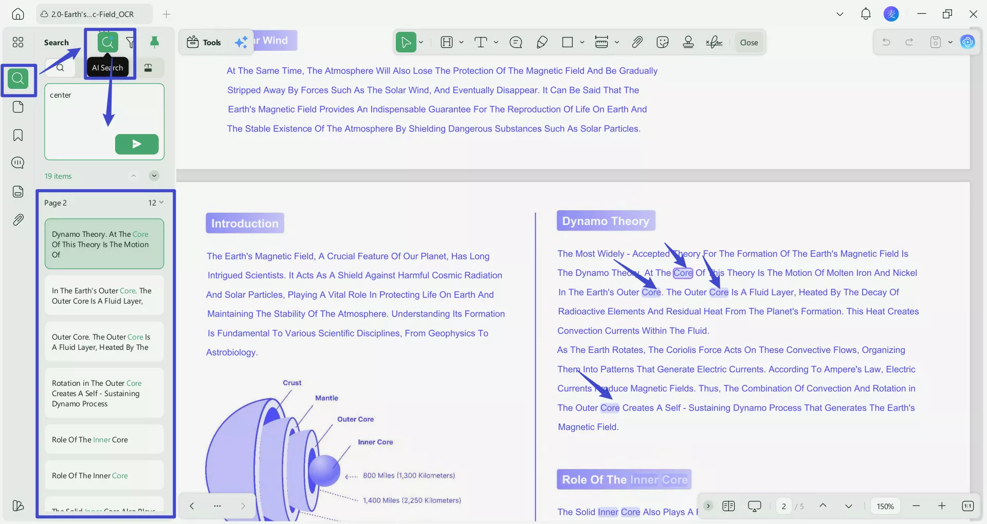 searching for information by meaning