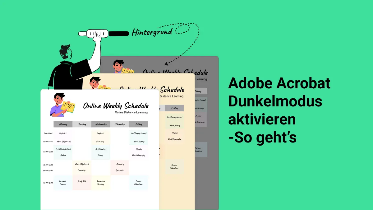 Adobe Acrobat Dunkelmodus: Aktivierung, Einschränkungen und Alternativen