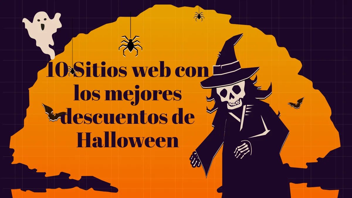 10 Sitios web con los mejores descuentos de Halloween en sus artículos
