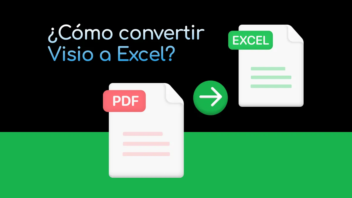 ¿Cómo convertir Visio a Excel? (3 maneras)