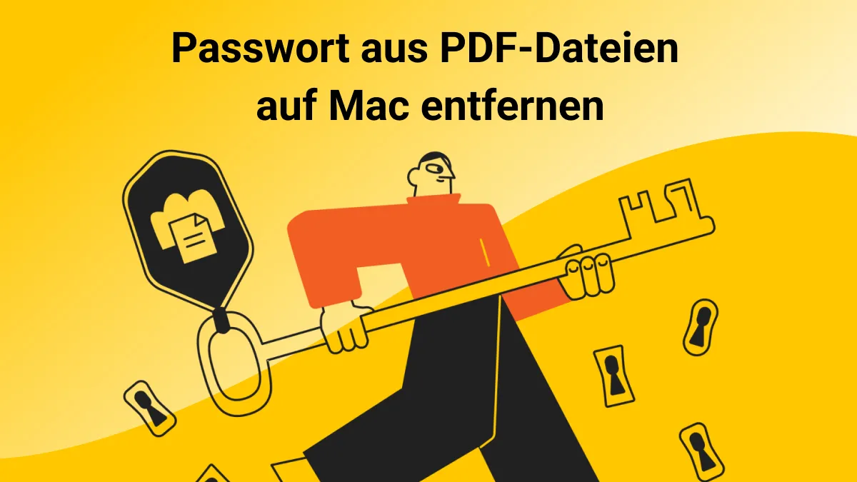 Wie können Sie Passwort aus PDF-Dateien auf Mac entfernen?