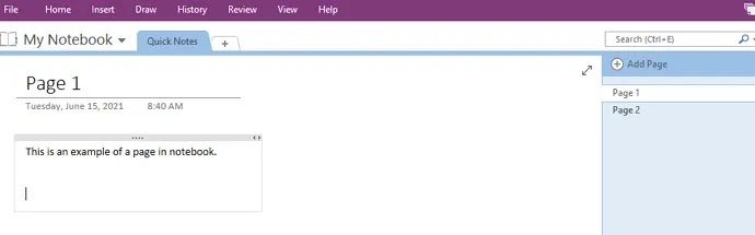 como abrir pdf no onenote adicionar pagina