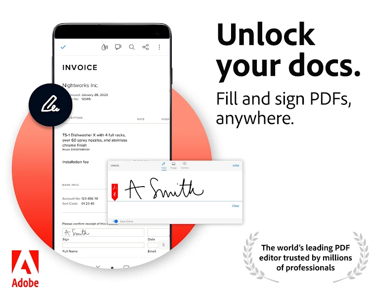 pdf signer android  sign on adobe