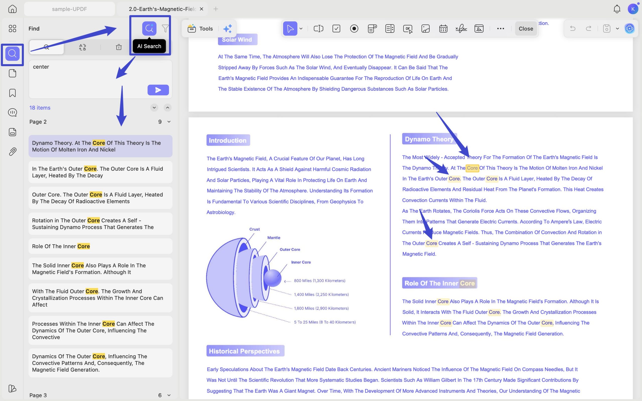ai search on mac