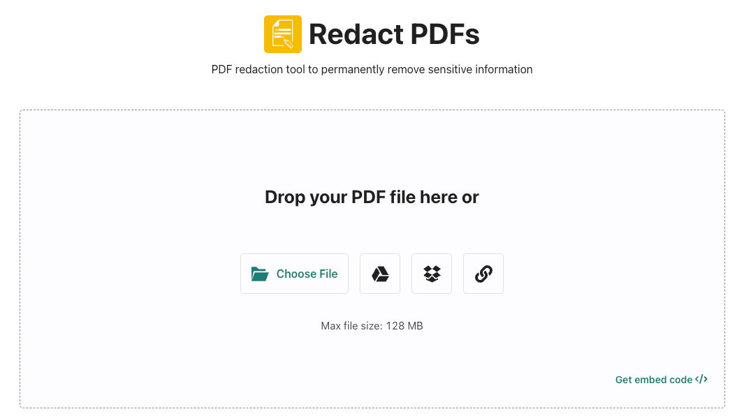 avepdf upload file