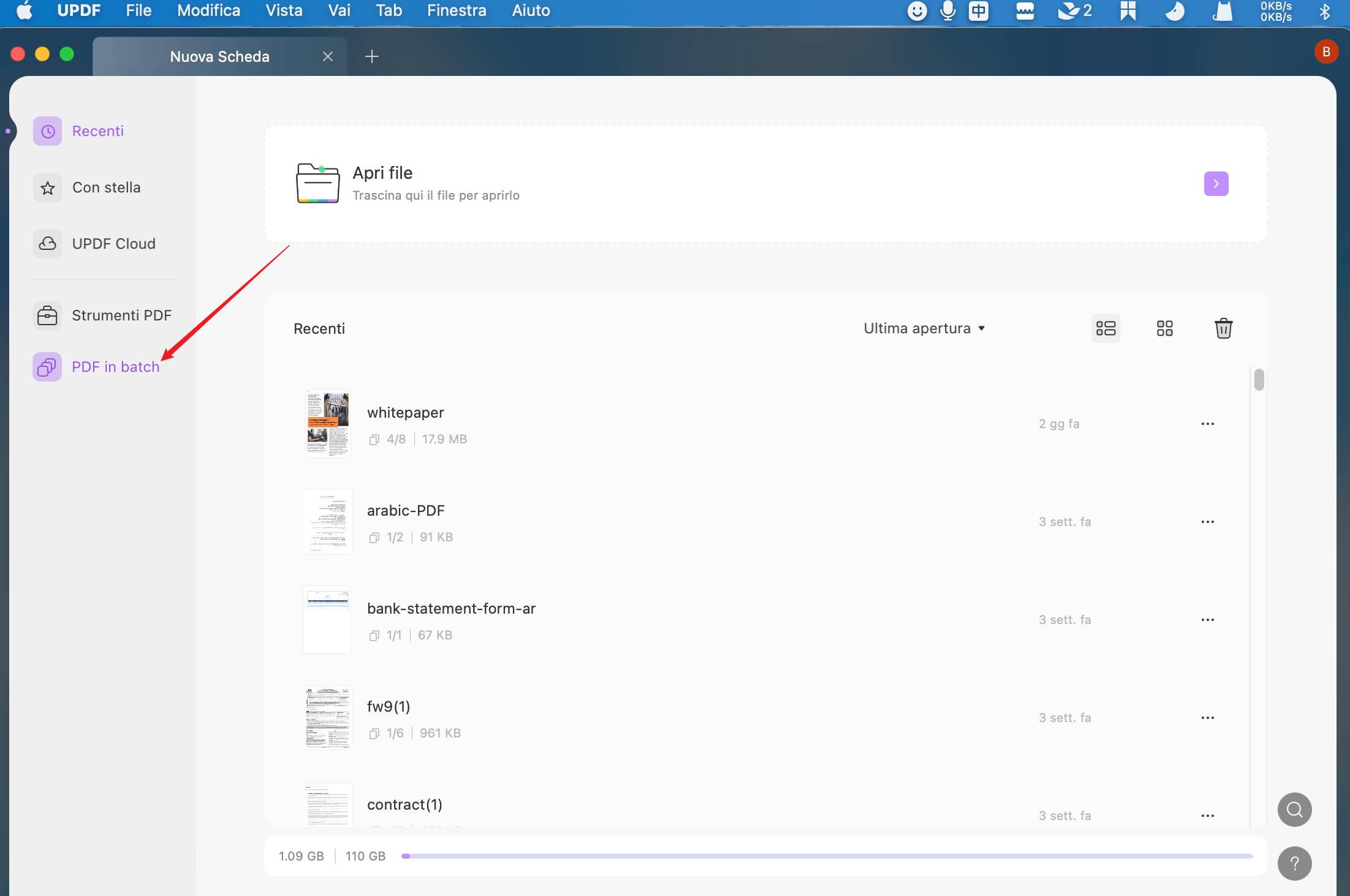 creare pdf in batch
