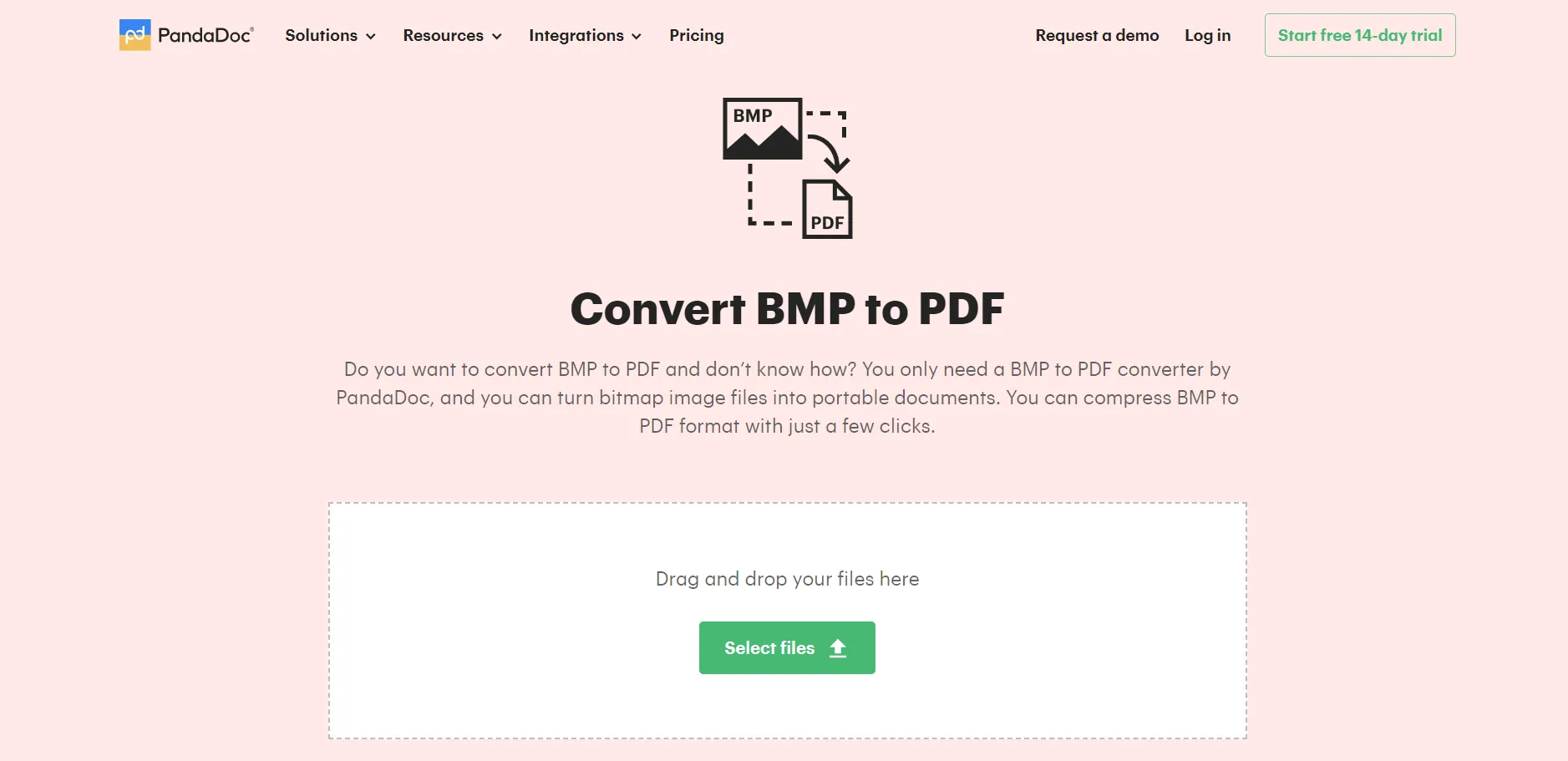 bmp to pdf converter online pandadoc