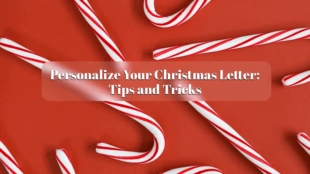 How to Write Your Christmas Letter: Tips and Tricks