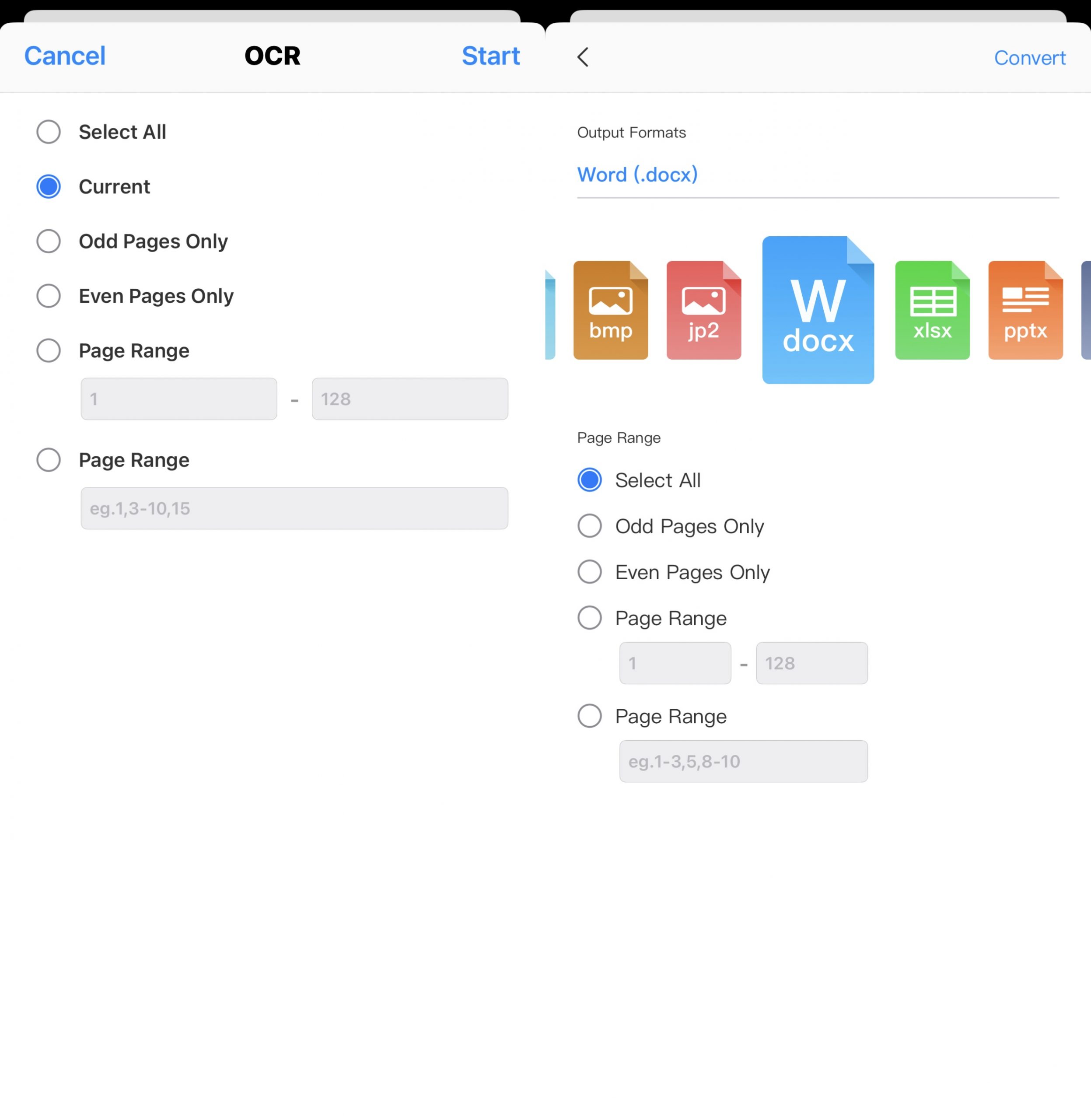 convert pdf to word with pdfreaderpro ios