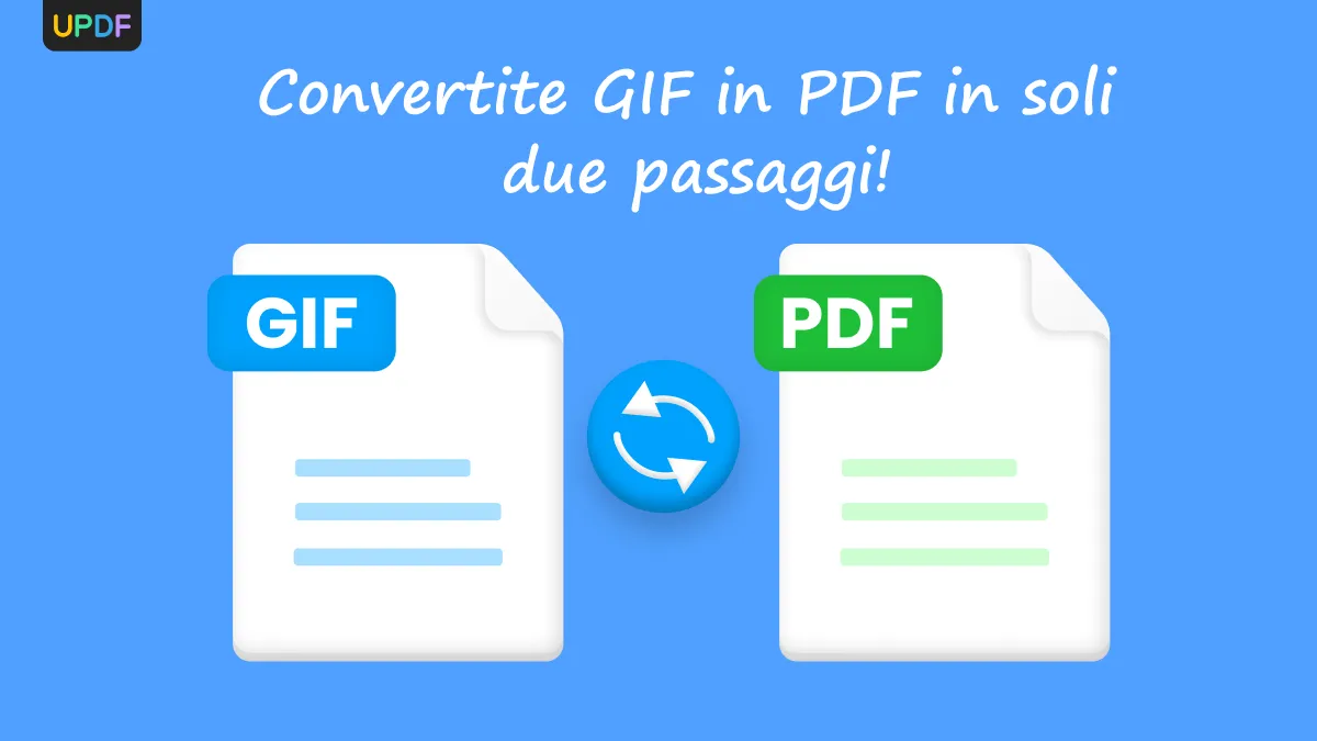 Conversione da GIF a PDF semplificata con passaggi facili