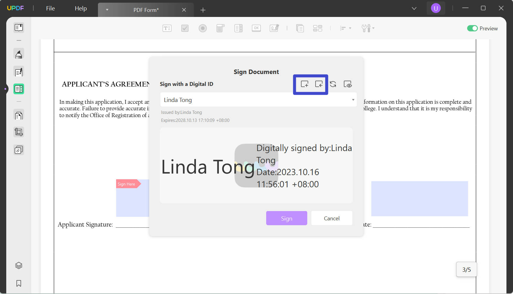 how to create digital signature in pdf  add signature updf