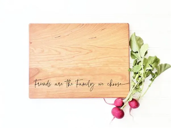 Thanksgiving gift cutting board