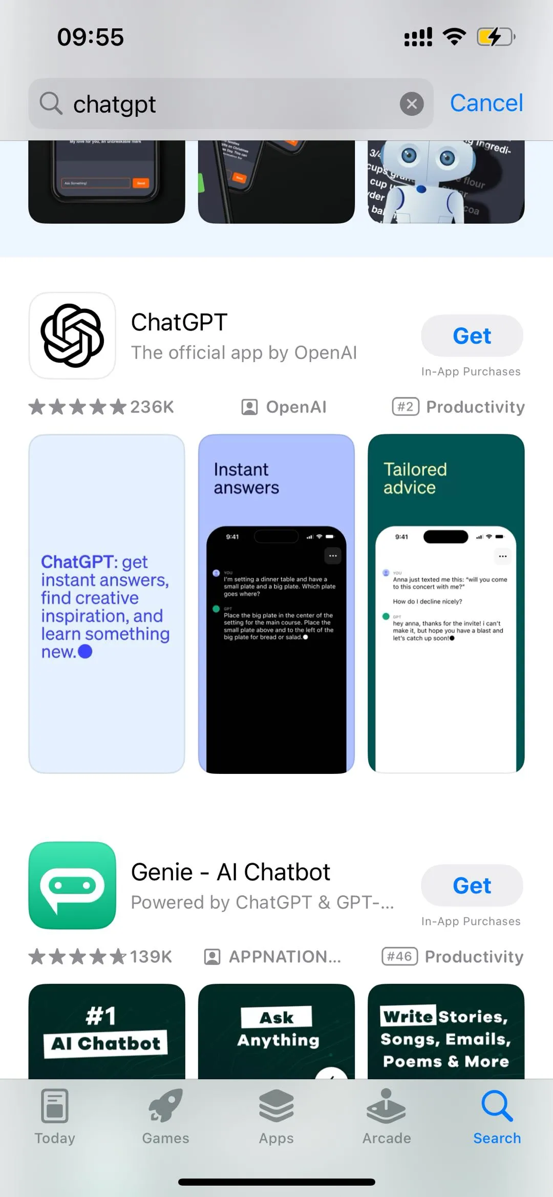 chat gpt ios app
