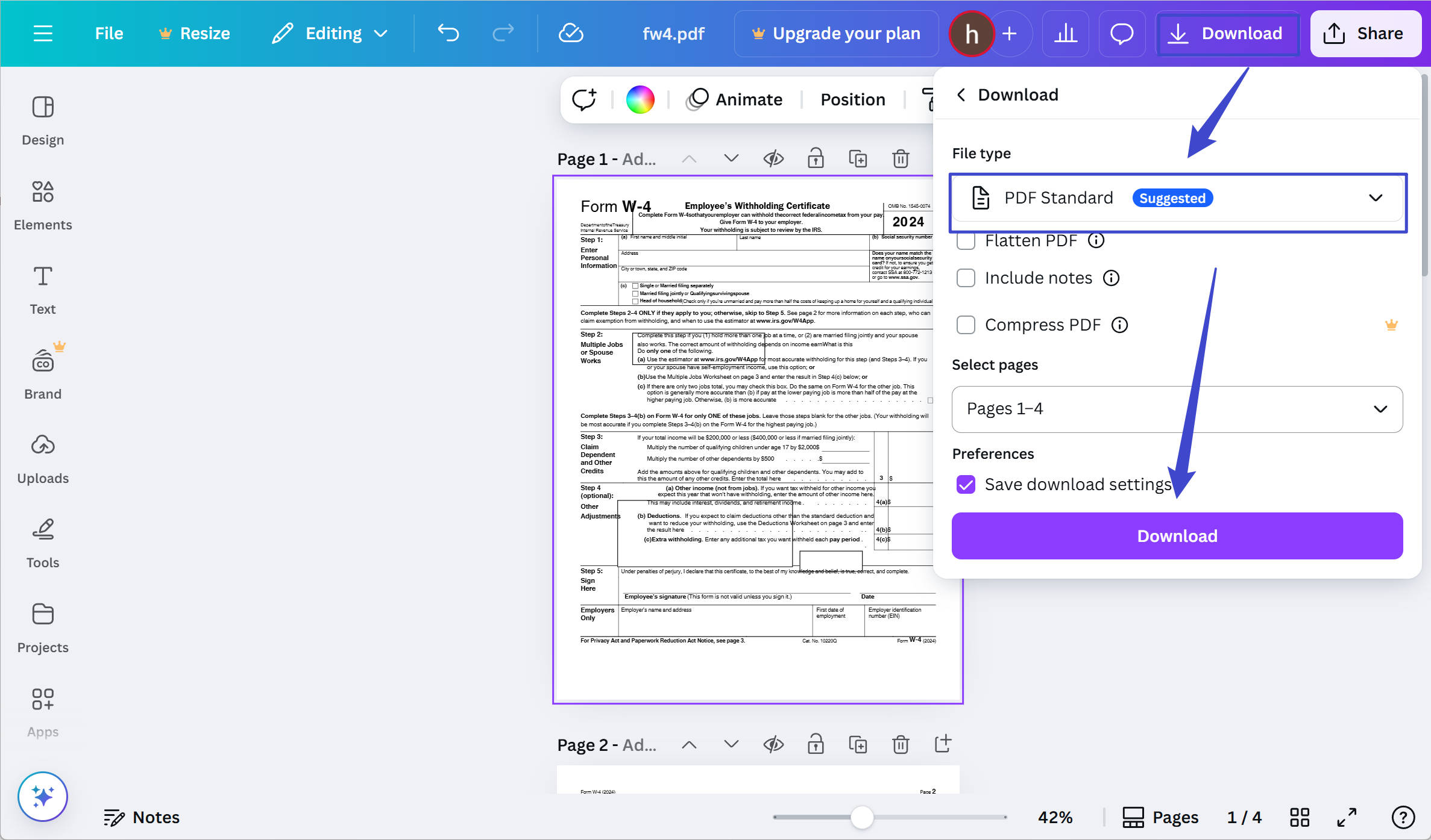 download pdf canva online pdf editor