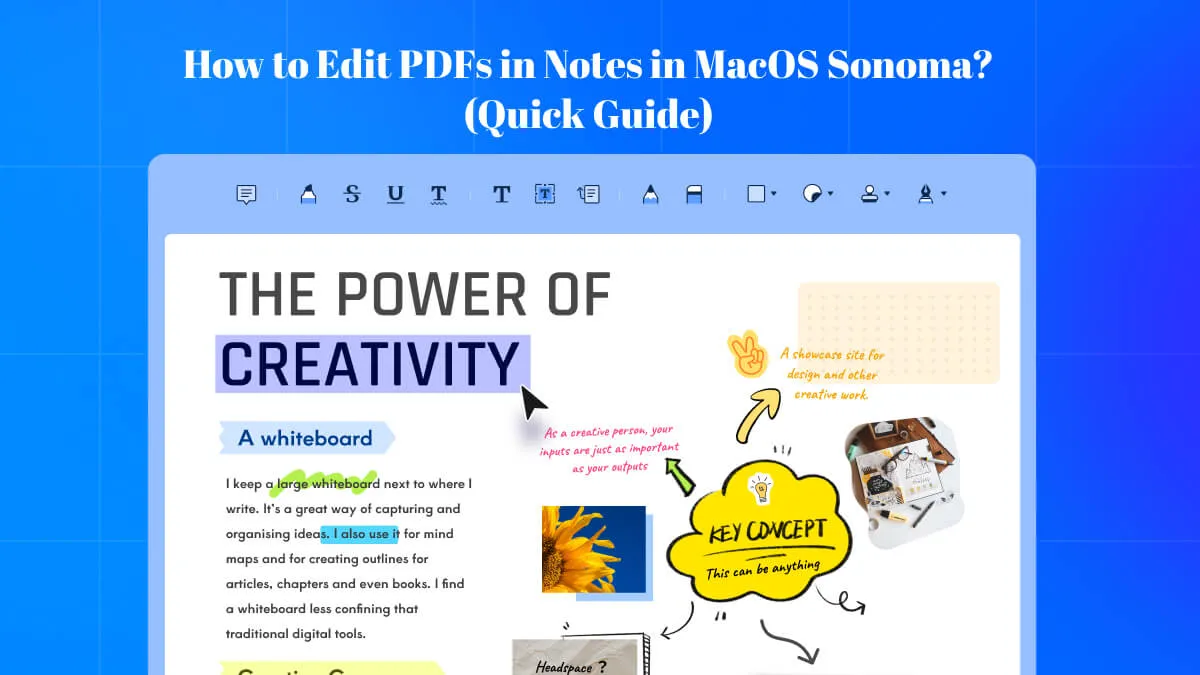 How to Edit PDFs in Notes in MacOS Sonoma?(Quick Guide)