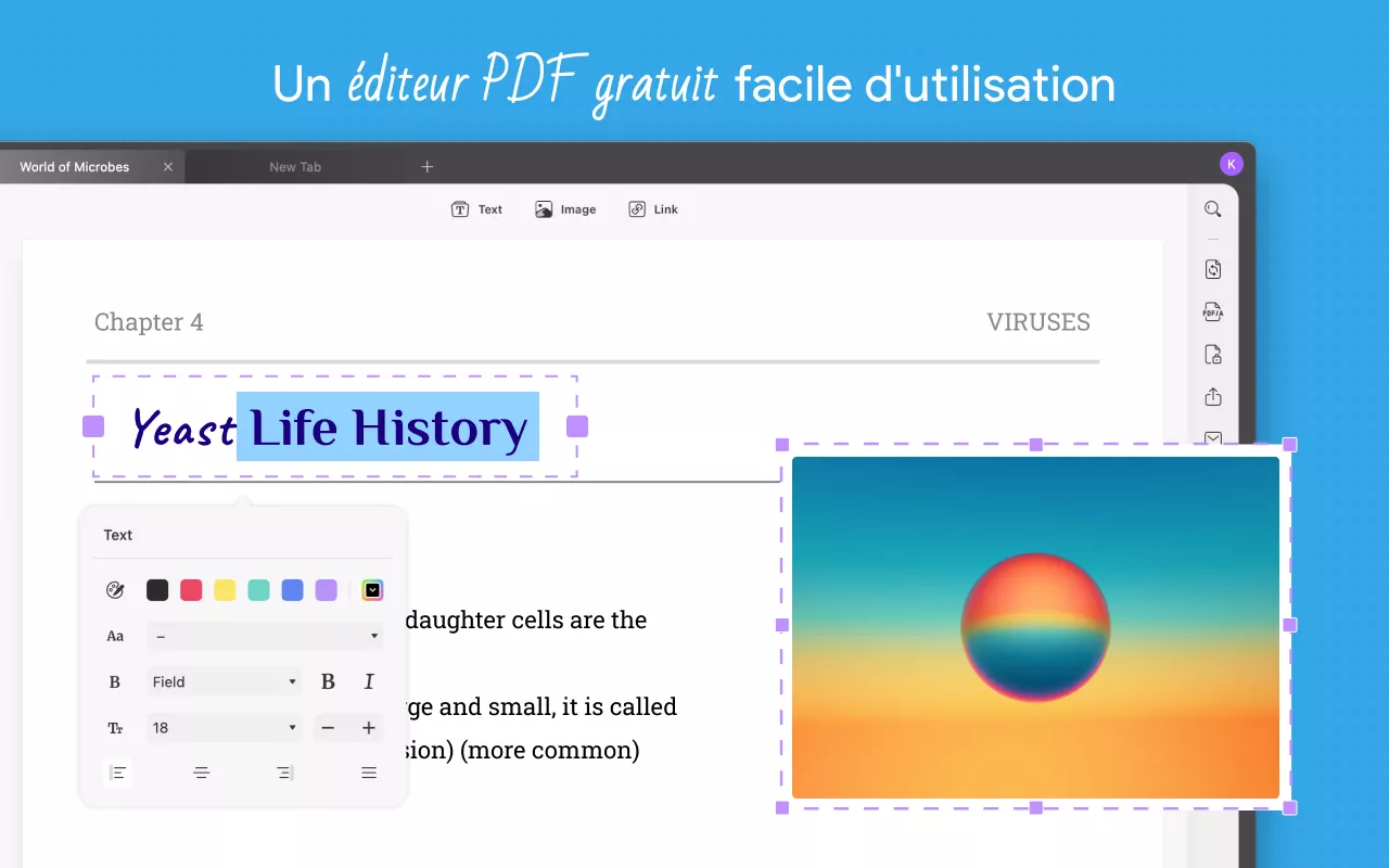 impossible de surligner du texte dans un pdf éditer updf