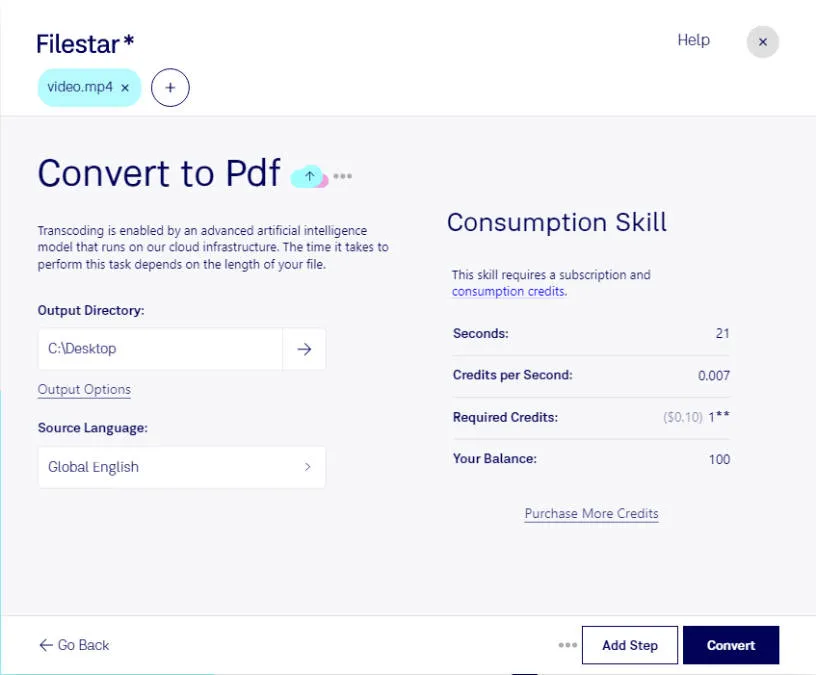 Convert GIF to MP4 with Filestar, Batch Conversion